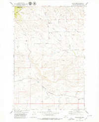 BYRNE CREEK, MT HISTORICAL MAP GEOPDF 7.