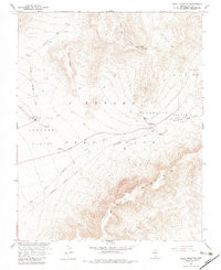 SKULL MOUNTAIN, NV HISTORICAL MAP GEOPDF