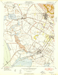 NEWARK, CA HISTORICAL MAP GEOPDF 7.5X7.5