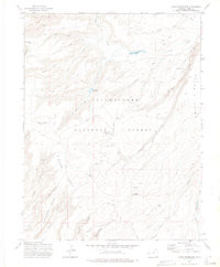 CASTO RESERVOIR, CO HISTORICAL MAP GEOPD