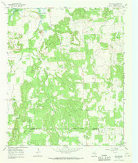 WAYLAND, TX HISTORICAL MAP GEOPDF 7.5X7.