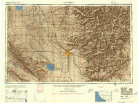 BAKERSFIELD, CA HISTORICAL MAP GEOPDF 1X