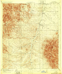 ANIMAS PEAK, NM HISTORICAL MAP GEOPDF 15
