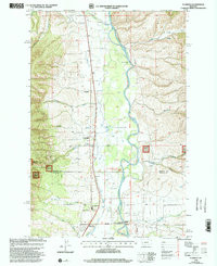 FLORENCE, MT HISTORICAL MAP GEOPDF 7.5X7