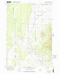 POWELL BUTTE, OR HISTORICAL MAP GEOPDF 7