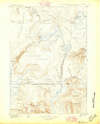 SHOSHONE, WY HISTORICAL MAP GEOPDF 30X30