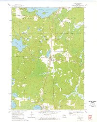ELCHO, WI HISTORICAL MAP GEOPDF 7.5X7.5
