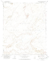 MONTEZUMAS CHAIR NW, AZ HISTORICAL MAP G