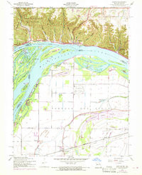 GRAFTON, IL-MO HISTORICAL MAP GEOPDF 7.5