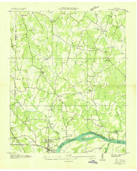 THURMAN, TN HISTORICAL MAP GEOPDF 7.5X7.