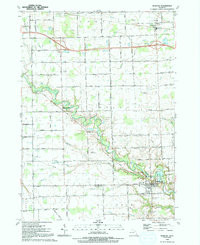 MEMPHIS, MI HISTORICAL MAP GEOPDF 7.5X7.