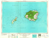 KAUAI, HI HISTORICAL MAP GEOPDF 1X2 GRID