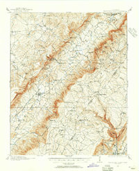 SEQUATCHIE VALLEY, TN HISTORICAL MAP GEO