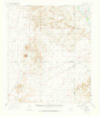 NUTT, NM HISTORICAL MAP GEOPDF 15X15 GRI