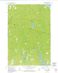 LAKE EVELYN, WI-MI HISTORICAL MAP GEOPDF