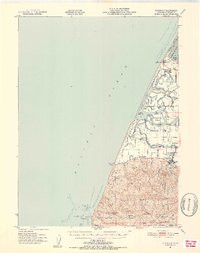 FERNDALE, CA HISTORICAL MAP GEOPDF 15X15