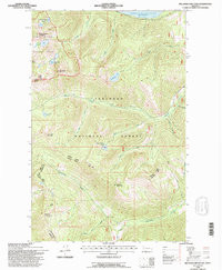 BIG HAWK MOUNTAIN, MT HISTORICAL MAP GEO