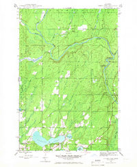 SUNSET LAKE, MI HISTORICAL MAP GEOPDF 7.