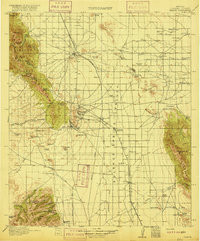 PEARCE, AZ HISTORICAL MAP GEOPDF 30X30 G