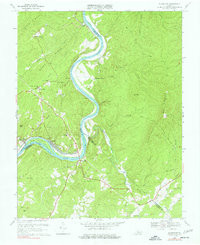 GLADSTONE, VA HISTORICAL MAP GEOPDF 7.5X