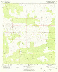 PADUCA BREAKS EAST, NM-TX HISTORICAL MAP