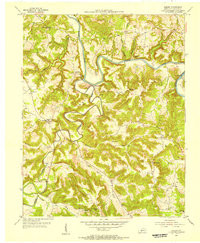 HADLEY, KY HISTORICAL MAP GEOPDF 7.5X7.5