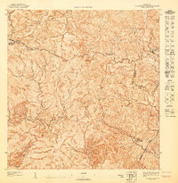 BARRANQUITAS SW, PR HISTORICAL MAP GEOPD