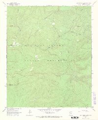 CORN CREEK PLATEAU, AZ HISTORICAL MAP GE