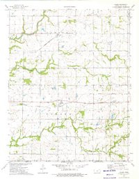 VALEDA, KS HISTORICAL MAP GEOPDF 7.5X7.5