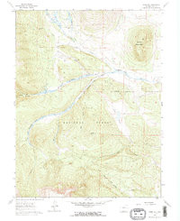 JONES HILL, CO HISTORICAL MAP GEOPDF 7.5