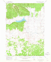 SHERIDAN RESERVOIR, ID HISTORICAL MAP GE