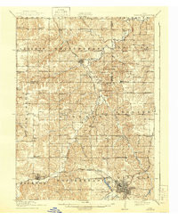 CHARITON, IA HISTORICAL MAP GEOPDF 15X15