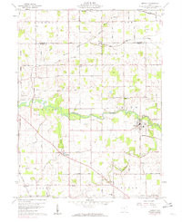 MENDON, OH HISTORICAL MAP GEOPDF 7.5X7.5