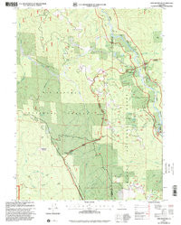 SIMS MOUNTAIN, CA HISTORICAL MAP GEOPDF