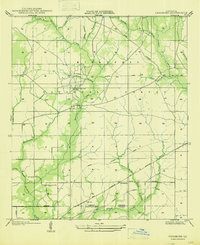 HURRICANE BRANCH, LA HISTORICAL MAP GEOP