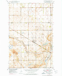 GRACE CITY, ND HISTORICAL MAP GEOPDF 7.5