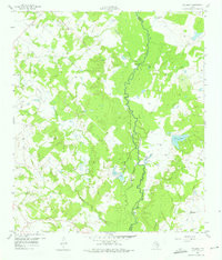 RELIANCE, TX HISTORICAL MAP GEOPDF 7.5X7