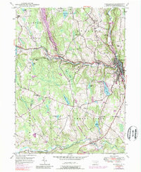 HONESDALE, PA HISTORICAL MAP GEOPDF 7.5X