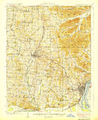 CAPE GIRARDEAU, MO-IL HISTORICAL MAP GEO