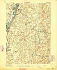 TROY, NY HISTORICAL MAP GEOPDF 15X15 GRI