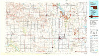 ALTUS, OK-TX HISTORICAL MAP GEOPDF 30X60