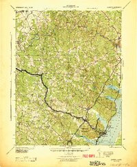 QUANTICO, VA-MD HISTORICAL MAP GEOPDF 15