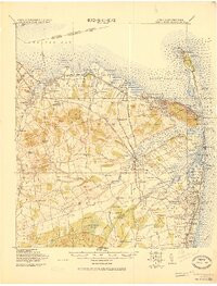 SANDY HOOK, NJ-NY HISTORICAL MAP GEOPDF