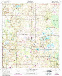 SORRENTO, FL HISTORICAL MAP GEOPDF 7.5X7