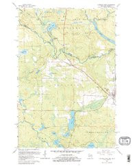 FLORENCE WEST, WI-MI HISTORICAL MAP GEOP