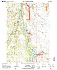CLIFF LAKE, MT HISTORICAL MAP GEOPDF 7.5