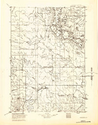 HOOVER, SD HISTORICAL MAP GEOPDF 30X30 G