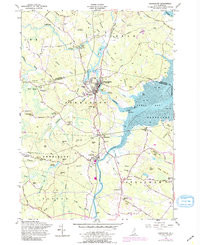 NEWMARKET, NH HISTORICAL MAP GEOPDF 7.5X