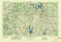 SHERMAN, TX-OK HISTORICAL MAP GEOPDF 1X2