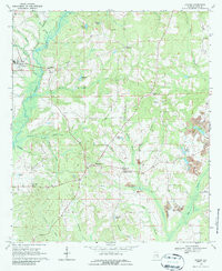GOSHEN, AL HISTORICAL MAP GEOPDF 7.5X7.5